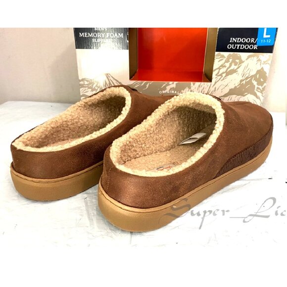 NEW Original Weatherproof Vintage Men's Memory Foam Slippers - Picture 7 of 9